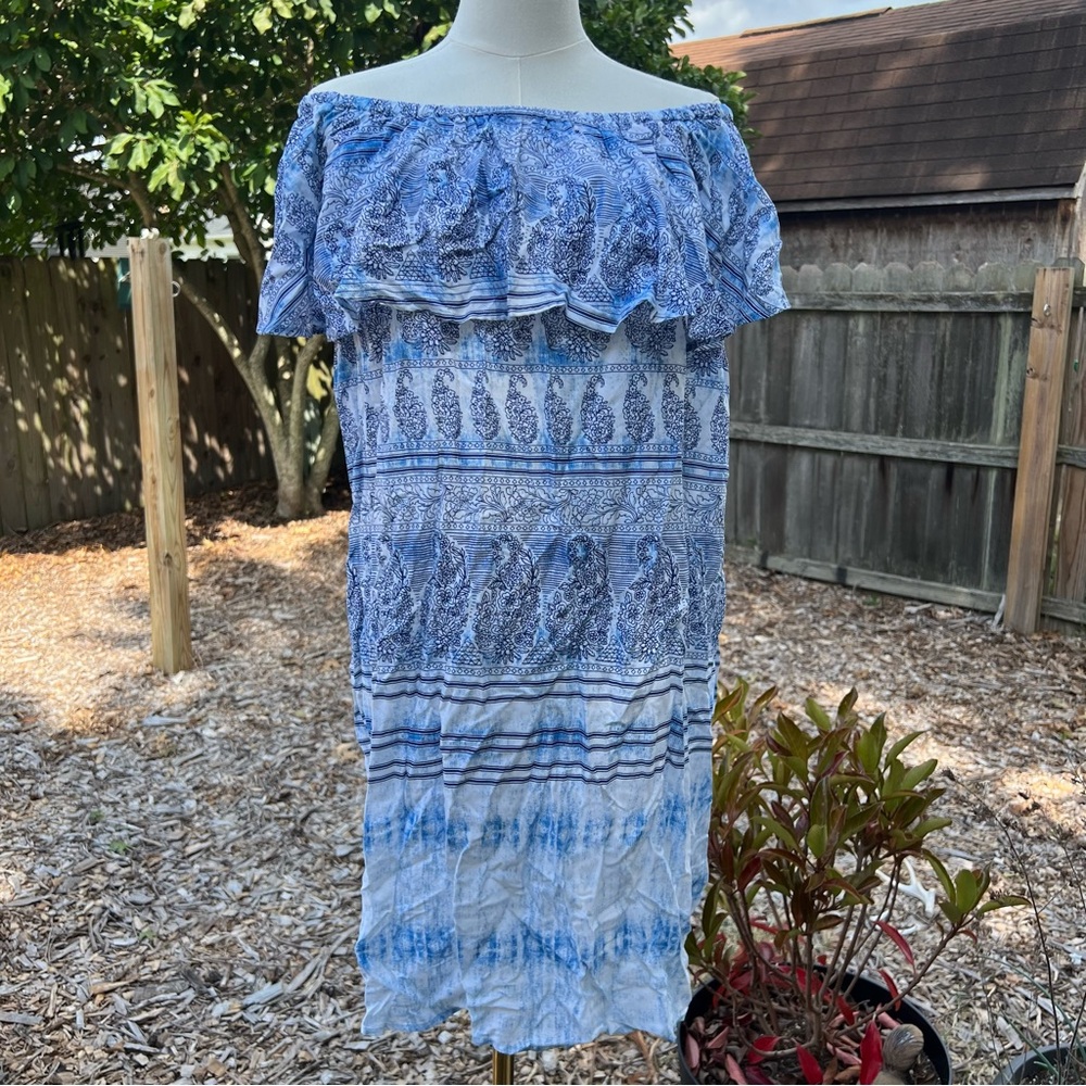 NWT Beach Lunch Lounge Wear Sun Dress